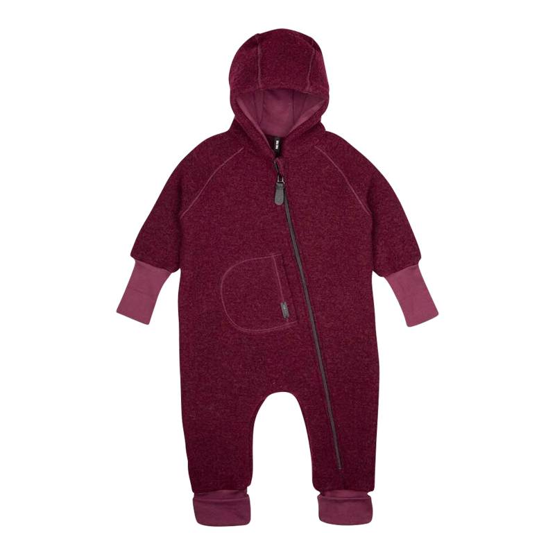 Pure Pure Wollwalk-Overall mit Kapuze und Klappbündchen von Pure Pure