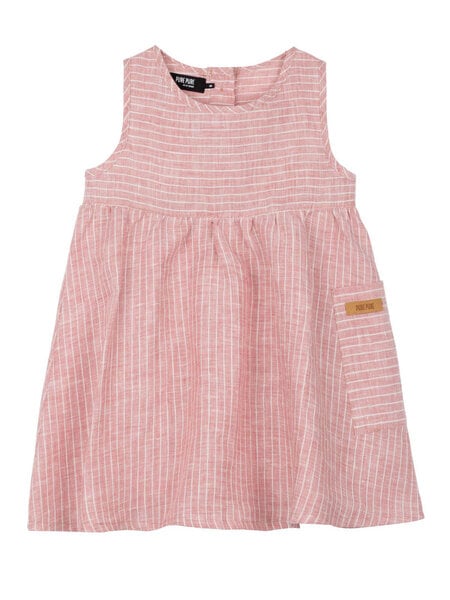 Pure-Pure Baby und Mädchen Sommer-Kleid mit UV-Schutz reines Leinen von Pure-Pure