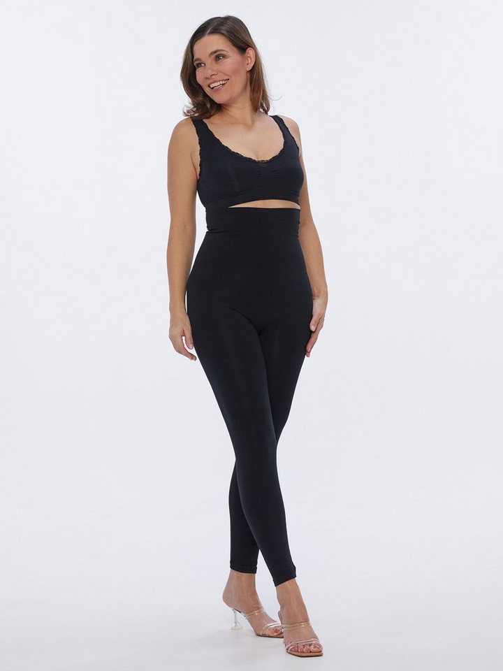 Pure Shape Leggings Stretchhose elastisch (1-tlg) mit Bauchwegfunktion Pure Shape Leggings Stretchhose elastisch (1-tlg) mit Bauchwegfunktion von Pure Shape