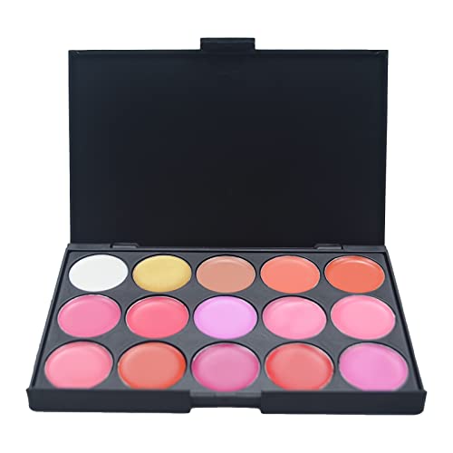 Pure Vie® Professionelle 15 Farben Lip Gloss Palette Makeup Kit - Ideal für Sowohl den Professionellen als auch Persönlichen Gebrauch von Pure Vie
