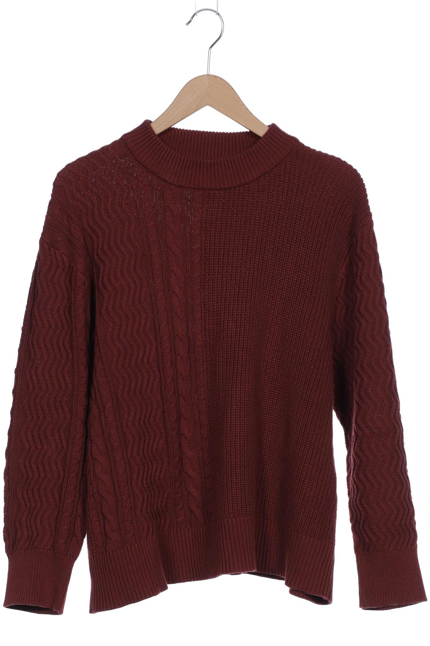 Pure by Ulla Popken Damen Pullover, bordeaux von Pure by Ulla Popken