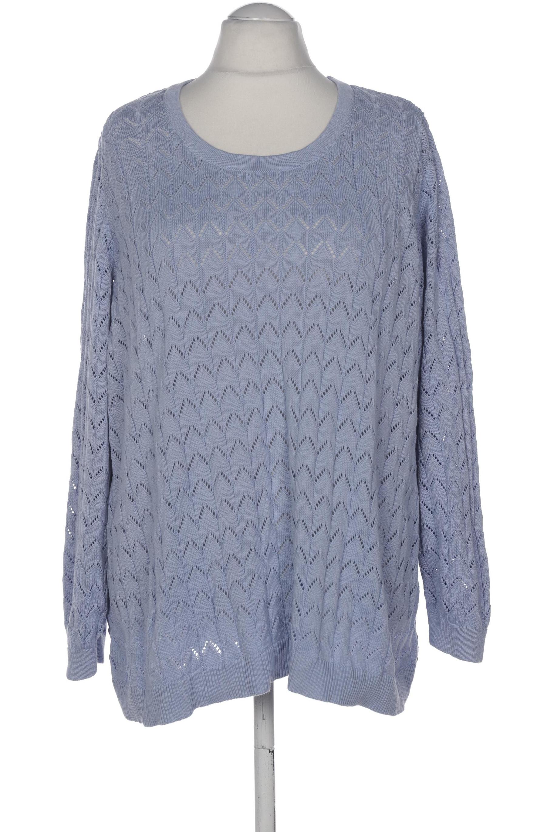 Pure by Ulla Popken Damen Pullover, hellblau von Pure by Ulla Popken