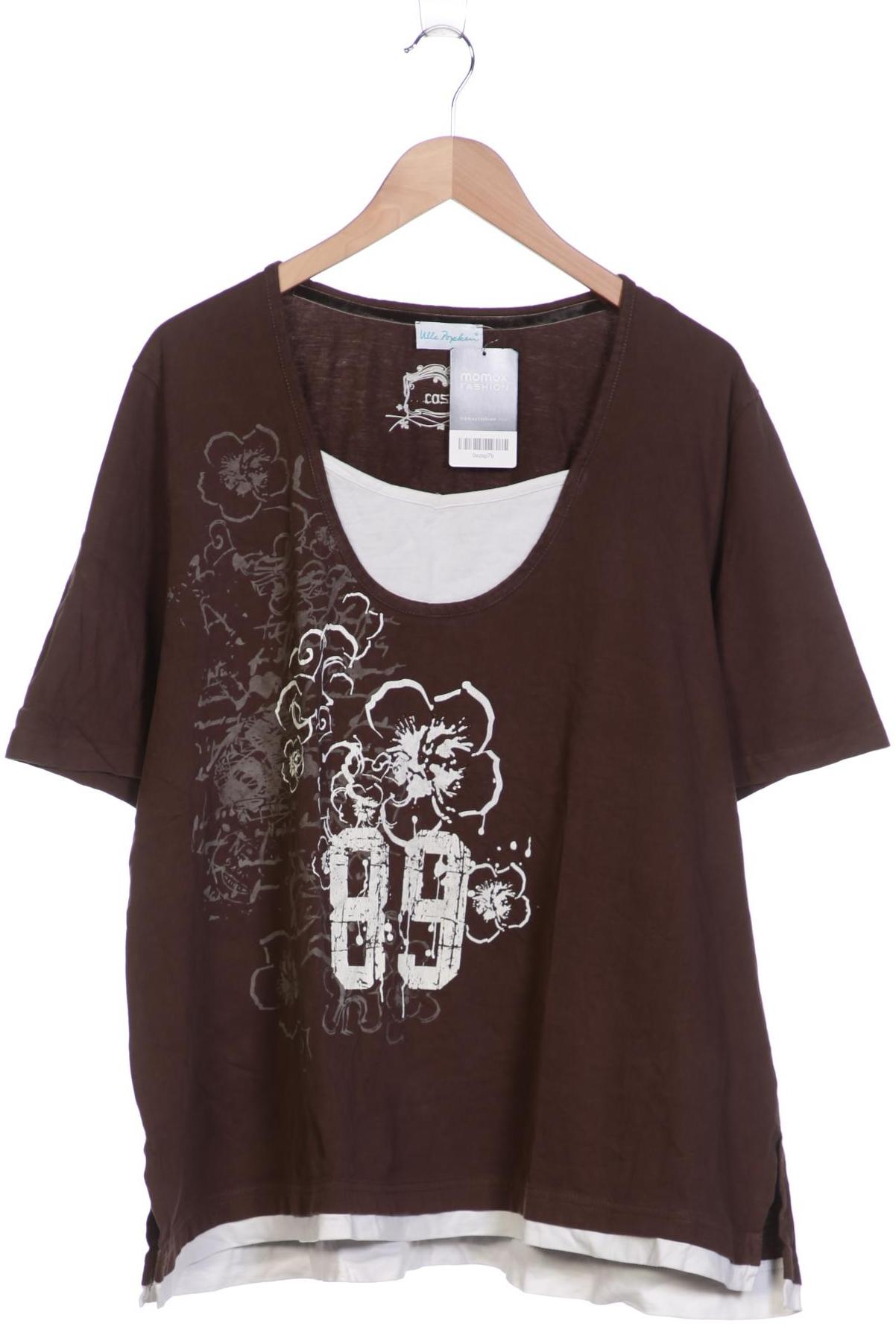 Pure by Ulla Popken Damen T-Shirt, braun von Pure by Ulla Popken