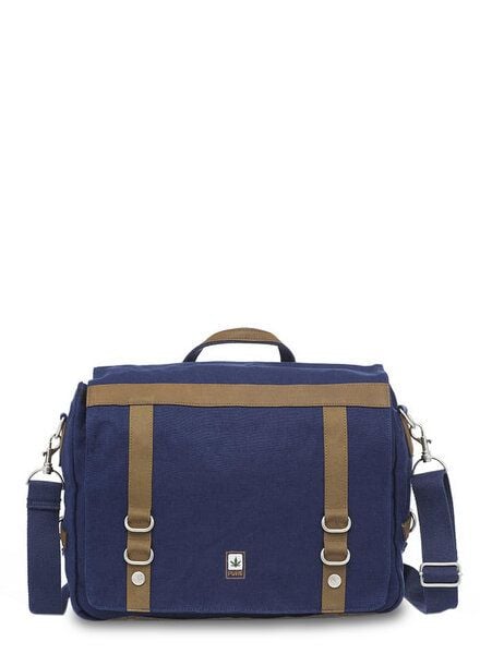 HF-0019 Hanf-Umhängetasche für DIN A4-Formate von Pure Concept ( Hanf Schultertasche XL) von Pure