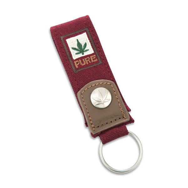 HF-0057 Hanf Schlüsselanhänger groß Hanf-Baumwolle-Mix von Pure Concept von Pure