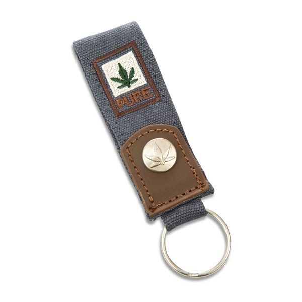 HF-0057 Hanf Schlüsselanhänger groß Hanf-Baumwolle-Mix von Pure Concept von Pure
