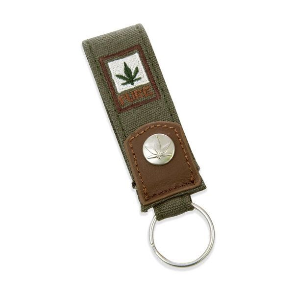 HF-0057 Hanf Schlüsselanhänger groß Hanf-Baumwolle-Mix von Pure Concept von Pure