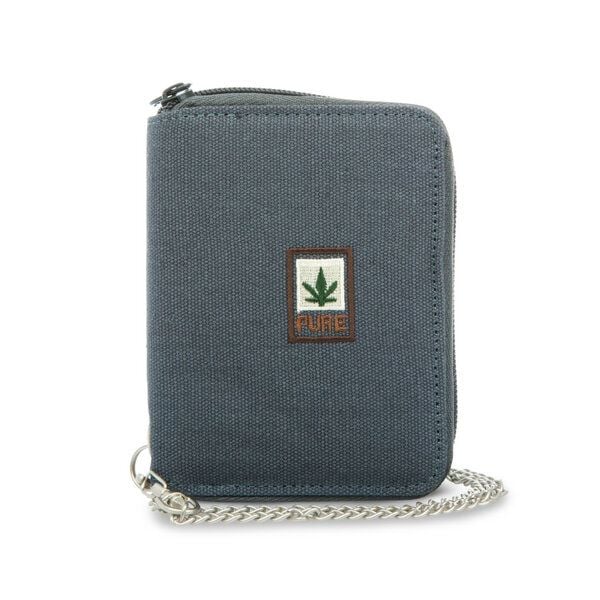 PURE HF-0023 Hanf Geldbörse mit Kette von Pure
