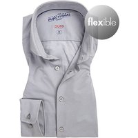 PURE Herren Hemd grau Funktionsmaterial von Pure