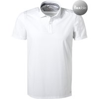 PURE Herren Polo-Shirt weiß Funktionsmaterial von Pure