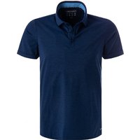 PURE Herren Polo-Shirt blau Funktionsmaterial von Pure