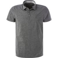 PURE Herren Polo-Shirt grau Funktionsmaterial von Pure