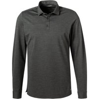 PURE Herren Polo-Shirt grün Funktionsmaterial meliert von Pure