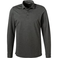 PURE Herren Polo-Shirt grün Funktionsmaterial meliert von Pure