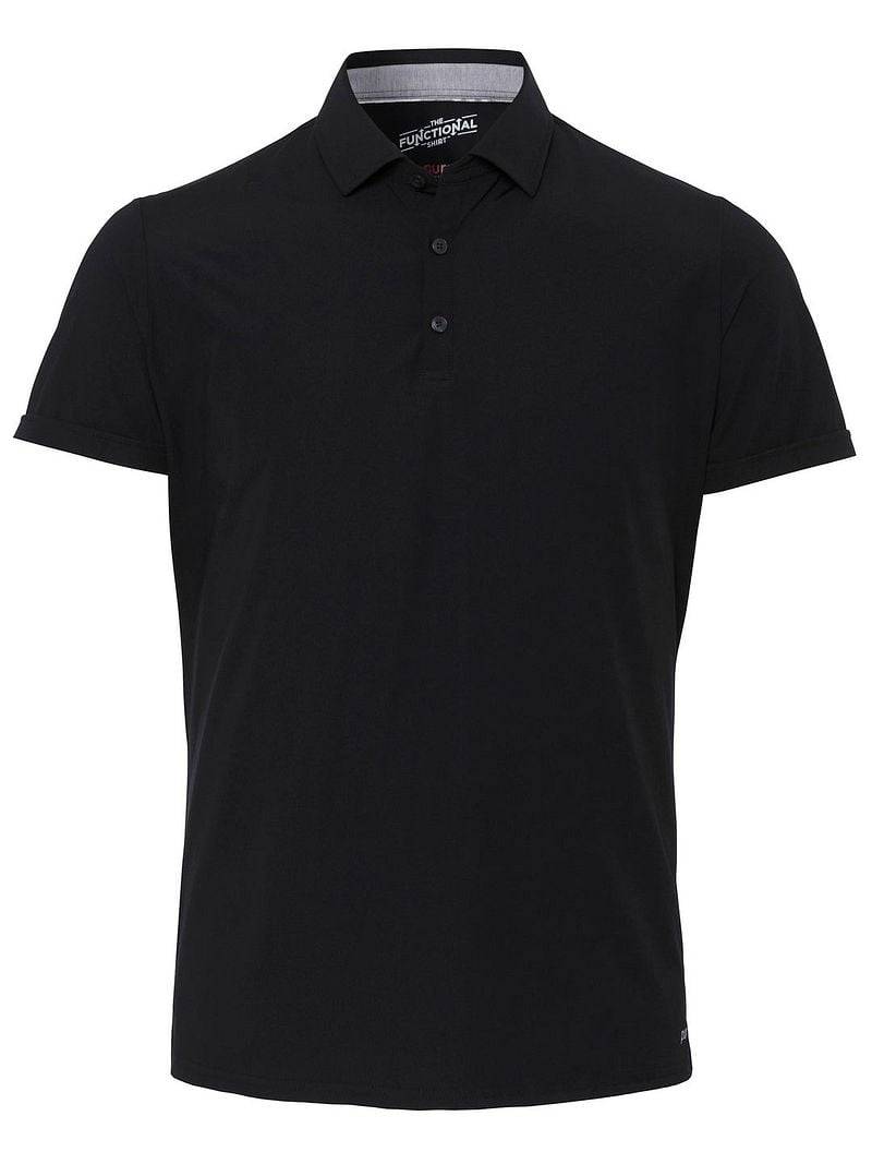 Pure Functional Polo Shirt Schwarz - Größe XXL von Pure