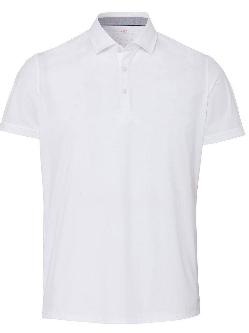 Pure Functional Polo slim fit shor - Größe S von Pure