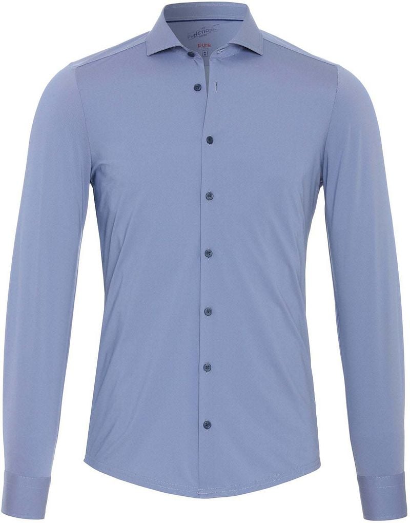 Pure Functional Shirt Blau - Größe 38 von Pure