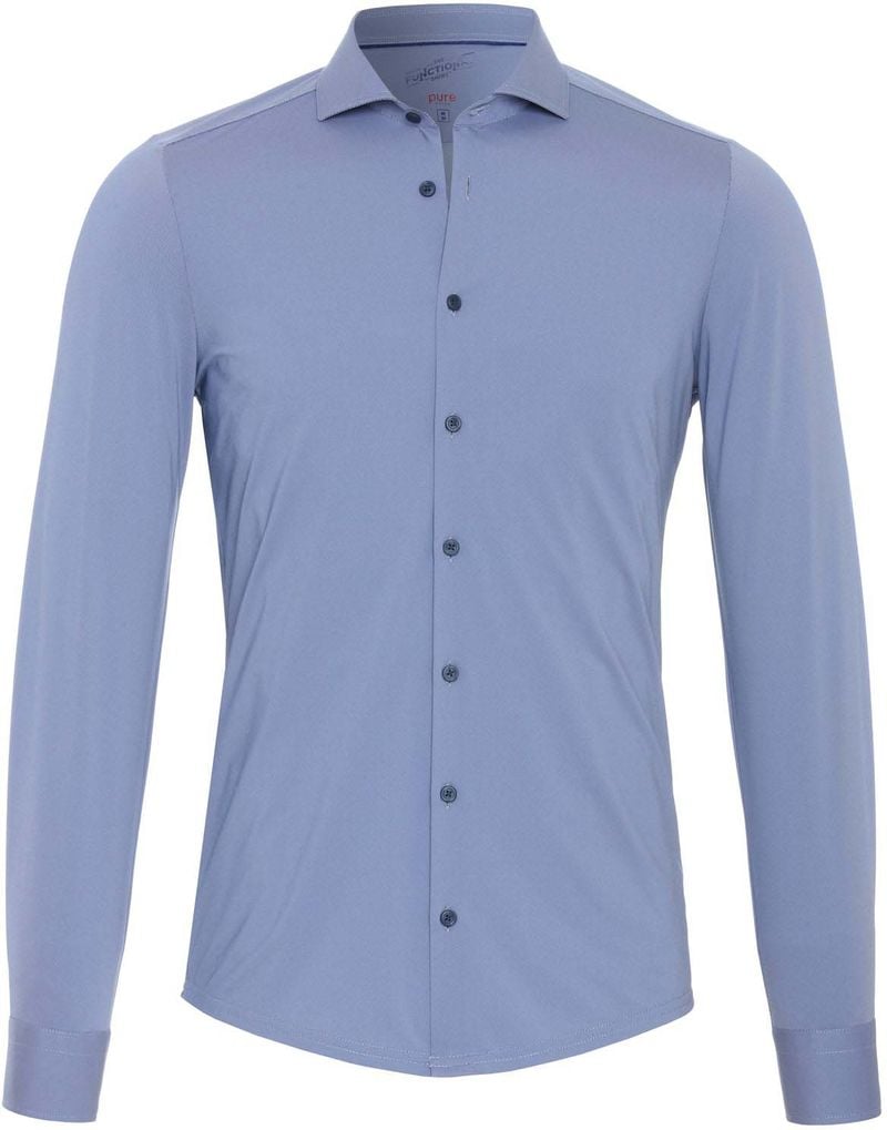 Pure Functional Shirt Blau - Größe 40 von Pure