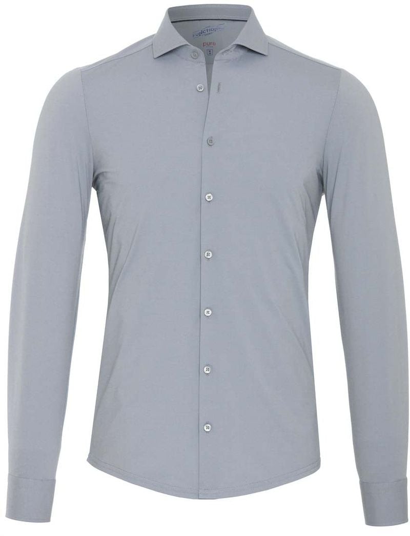 Pure Functional Shirt Grau - Größe 39 von Pure