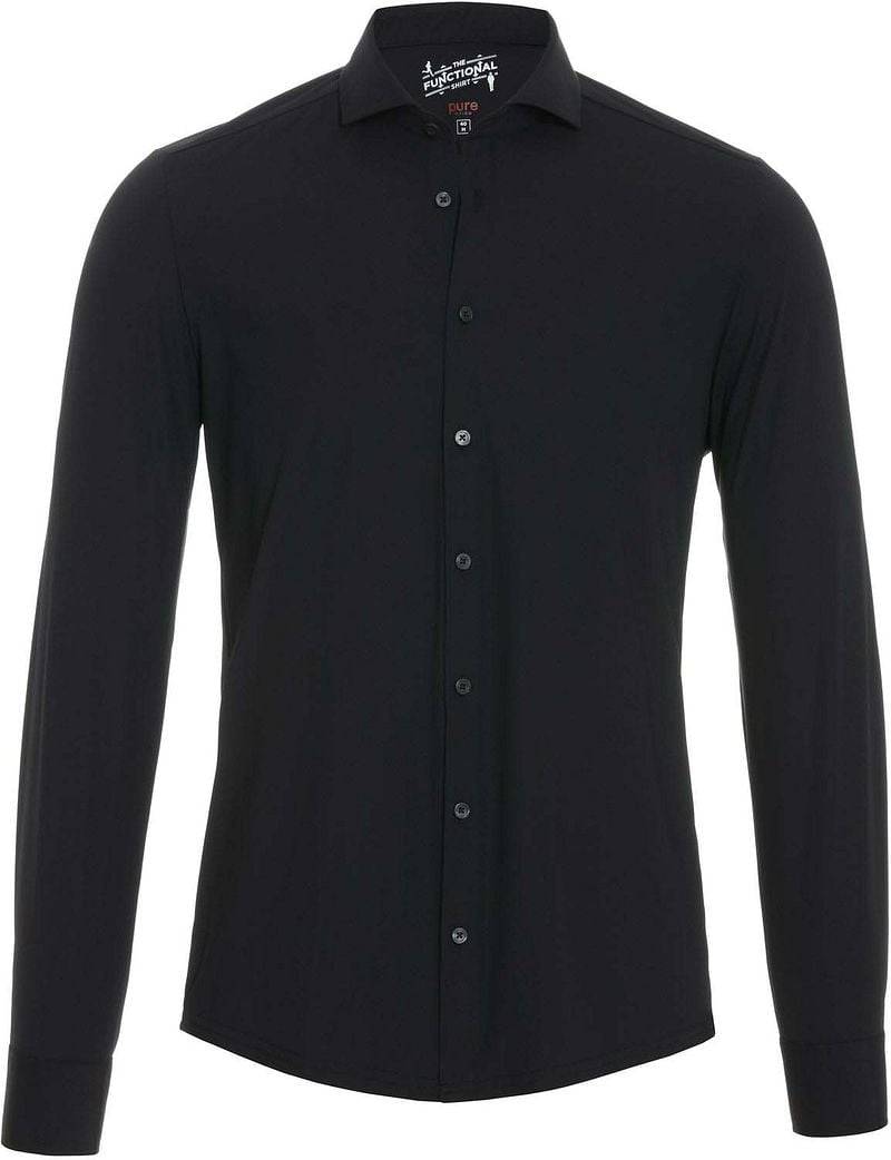 Pure H.Tico The Functional Shirt Schwarz - Größe 45 von Pure