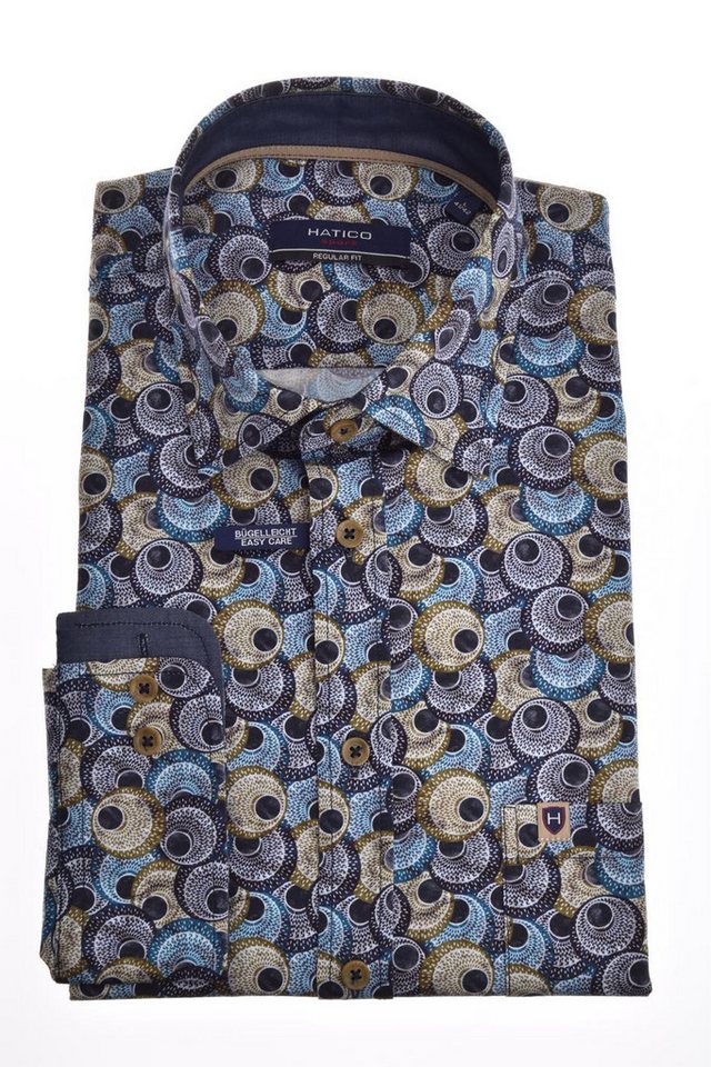 Pure Langarmhemd HATICO- Sport Hemd Regular Fit Lan von Pure