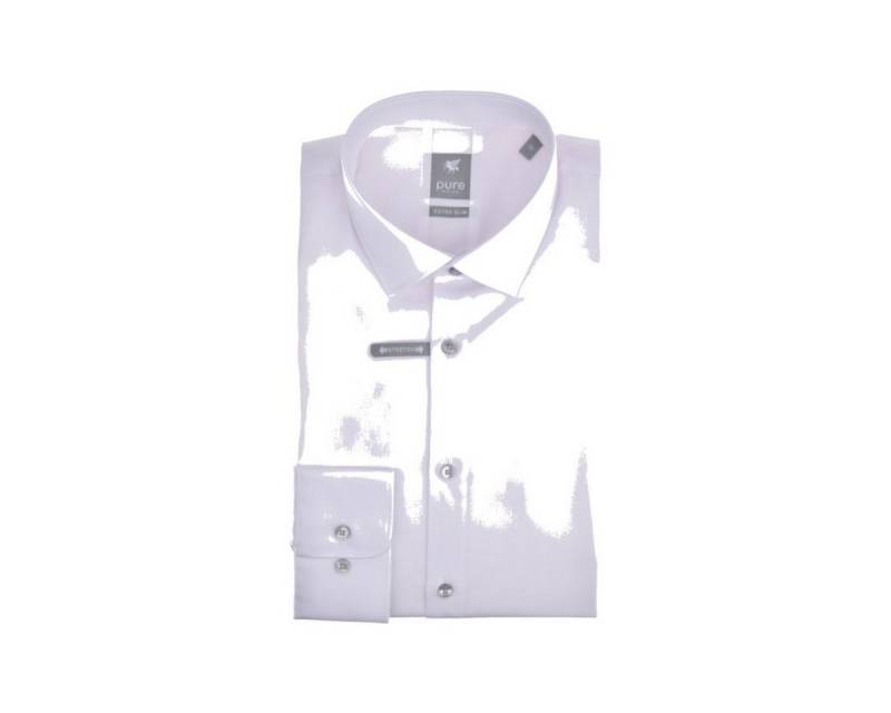 Pure Langarmhemd weiÃŸ regular fit (1-tlg) von Pure