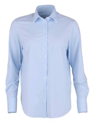 Pure Modern Functional Bluse Hemdenkragen hellblau Größe XXL von Pure