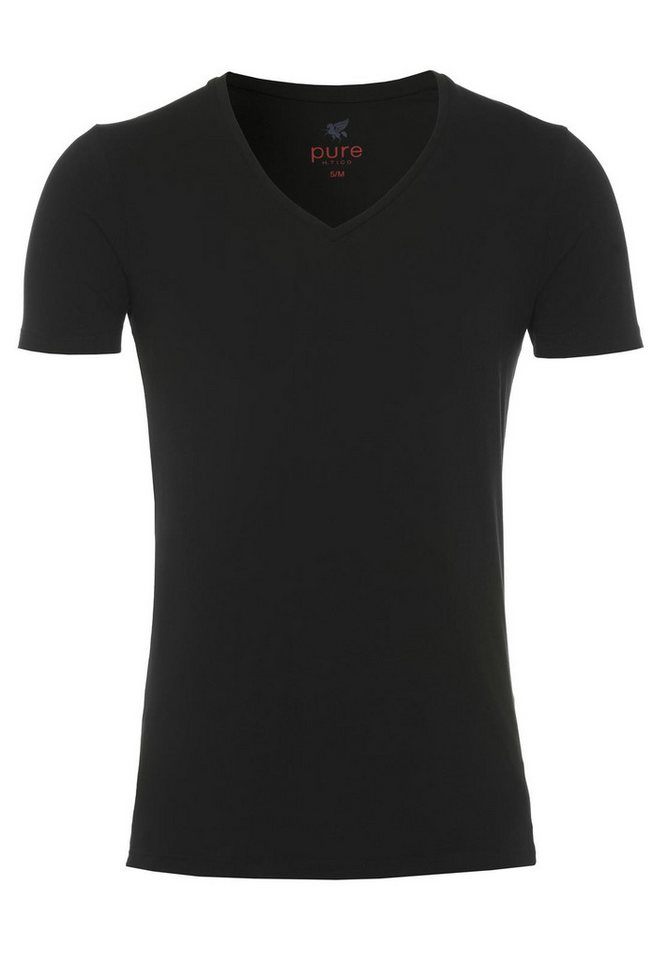 Pure T-Shirt - Basic Shirt - Doppelpack von Pure