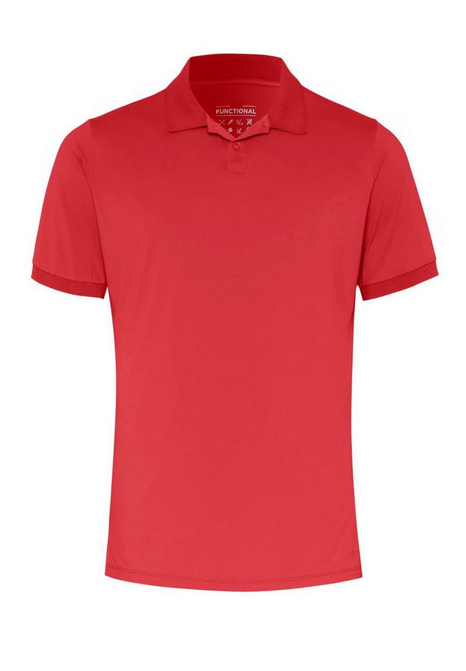 Pure T-Shirt Pure Functional Polo slim fit Halb von Pure