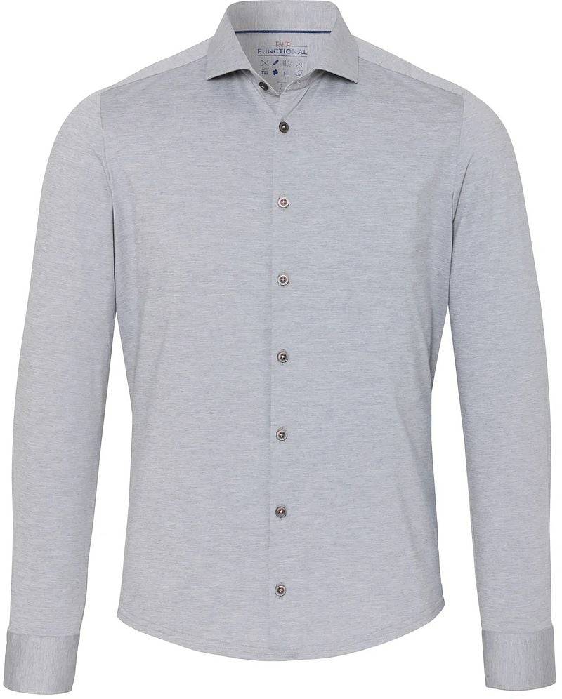 Pure The Functional Shirt Hellgrau - Größe 42 von Pure