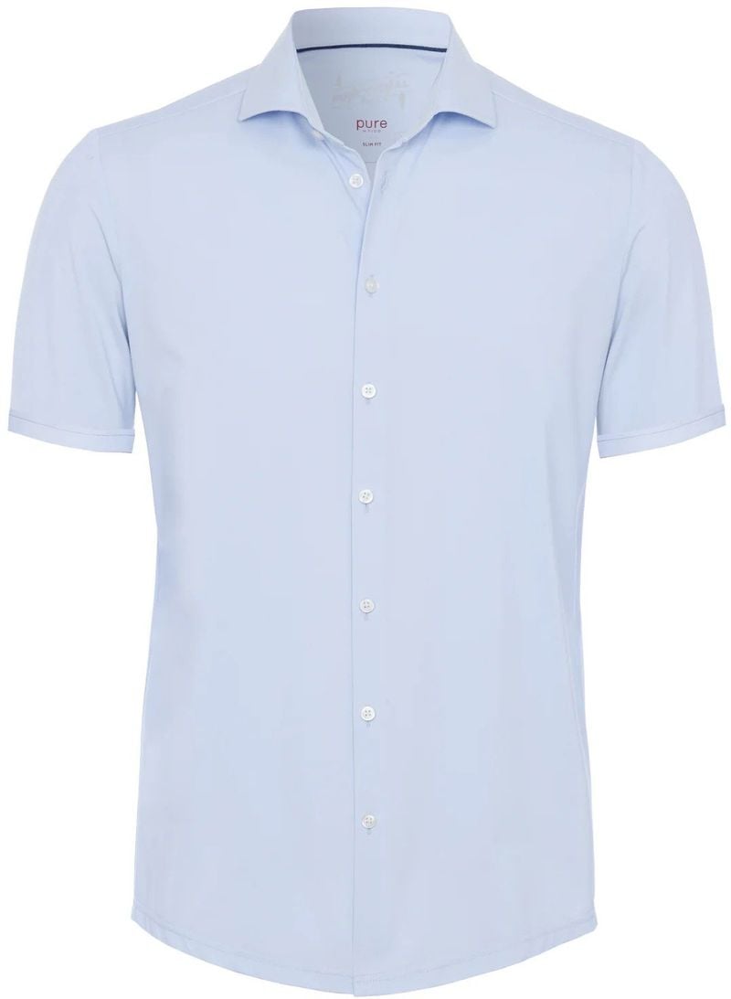 Pure The Functional Shirt KA Blau - Größe 44 von Pure