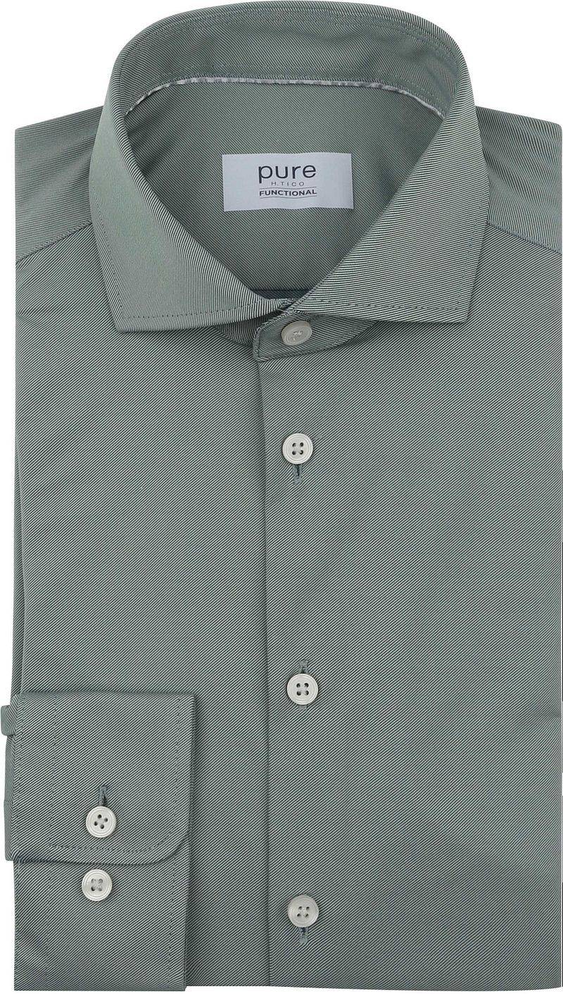 Pure The Functional Shirt Super Stretch Grün - Größe 40 von Pure