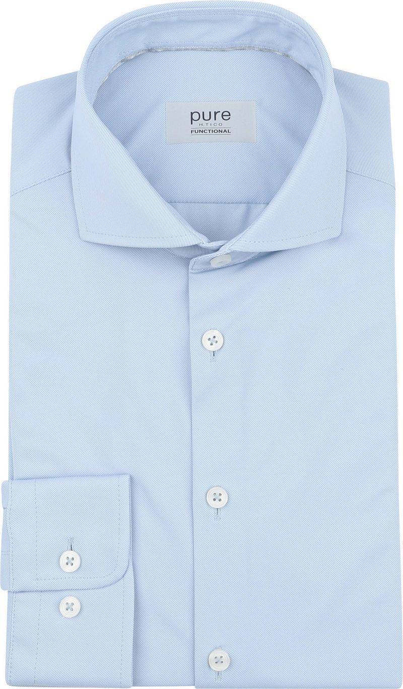 Pure The Functional Shirt Super Stretch Hellblau - Größe 39 von Pure