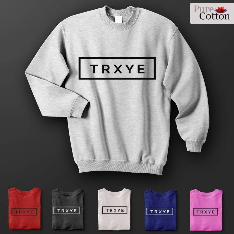 Trxye Premium-Qualität Sweatshirts Bequem Passen Großes Geschenk Alle Größen & Farben von PureCottonLimited
