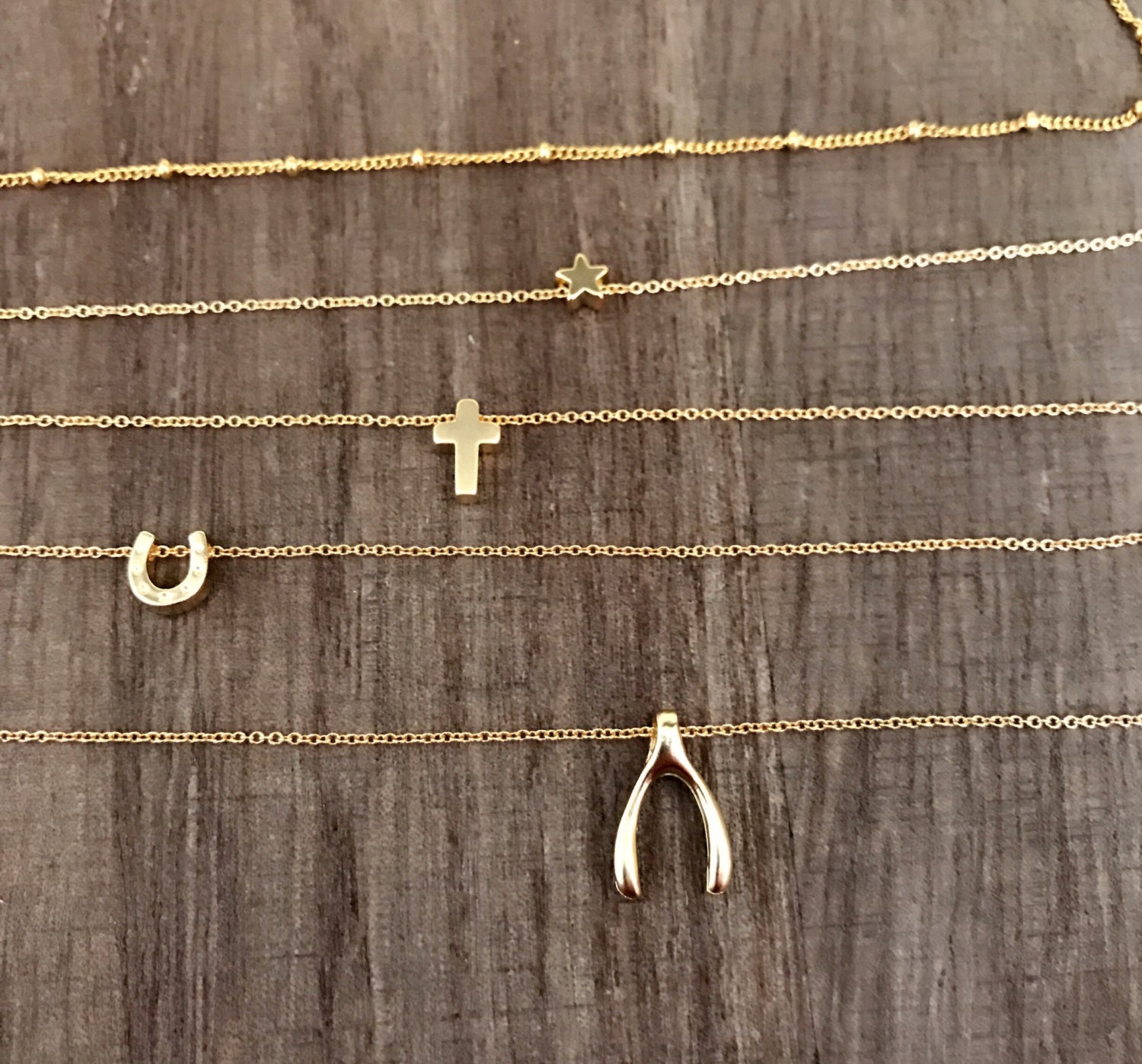 Glücksbringer Kette, Zierliche Wishbone Charme, Halskette, Kleine Schmuck Silber Glücksbringer Kette, Zierliche Wishbone Charme, Halskette, Kleine Schmuck Silber von PureOneJewelry