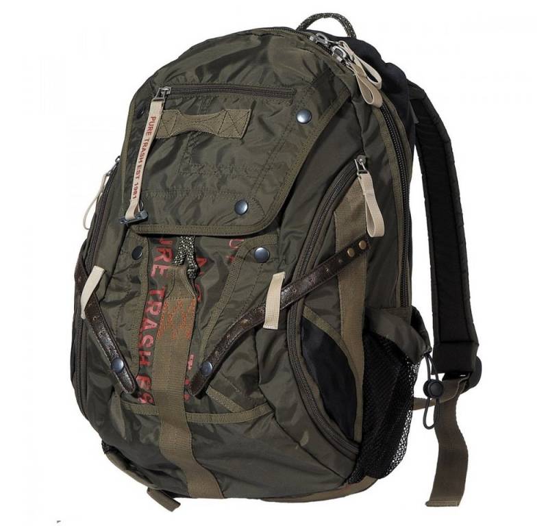 PureTrash Cityrucksack Rucksack, groß, Nylon von PureTrash