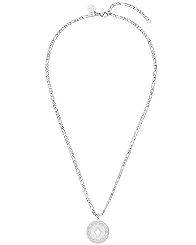 Purelei® Lolani Kette Damen (Silber) – Halskette Damen aus langlebigem Edelstahl – Wasserfeste Kette mit Anhänger – 45-50 cm Länge verstellbar – Halskette für deinen individuellen Look von Purelei