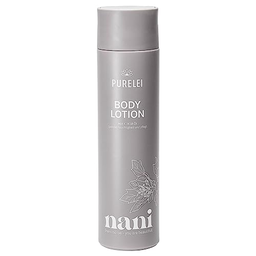 PURELEI® Nani Body Lotion (1x250 ml) – Feuchtigkeitsspendende und pflegende Naturkosmetik aus Hawaii – Für ein geschmeidiges Hautgefühl – optimale Körperpflege Bodylotion Damen 100% Vegan von Purelei