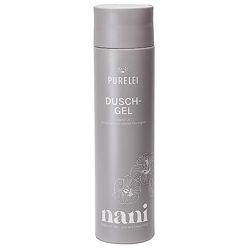 PURELEI® Nani Duschgel (1x250 ml) – Reinigende und feuchtigkeitsspendende Naturkosmetik aus Hawaii – Für eine sanfte und weiche Haut – Duschgel Damen 100% Vegan Shower Gel von Purelei