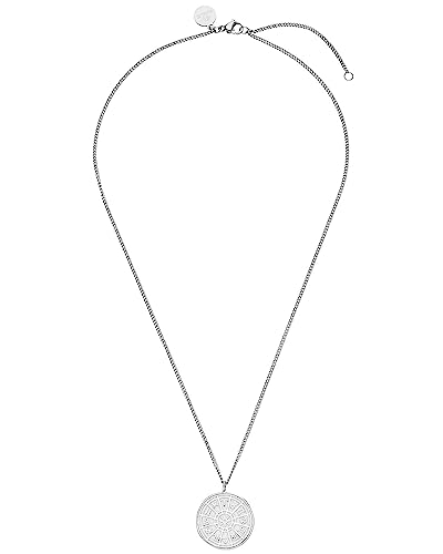 Purelei® Zodiac Kette Damen (Silber) – Halskette Damen aus langlebigem Edelstahl – Wasserfeste Kette mit Anhänger – 40-45 cm Länge verstellbar – Halskette für deinen individuellen Look von Purelei