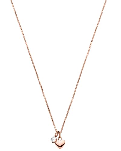 Purelei® Brave Kette Damen (Roségold) – Halskette Damen aus langlebigem Edelstahl – Wasserfeste Kette mit Anhänger – 50-55 cm Länge verstellbar – Halskette für deinen individuellen Look von Purelei