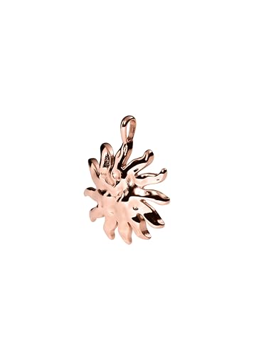 Purelei® Iconic Sun Charm – Anhänger mit strukturierter Oberfläche – Edelstahl, 14K/18K vergoldet – 29,5 x 36,6 mm – Kombinierbar mit Ketten & Armbändern – Wasserfest (Rosegold) von Purelei