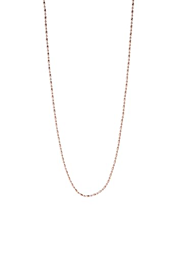 Purelei® Moments Damen Kette – verstellbare Halskette mit perlenförmigen Gliedern (45–50 cm), elegantes Design für Capsule Looks – Edelstahl 18K vergoldet, rosévergoldet oder silber (Rosegold) von Purelei