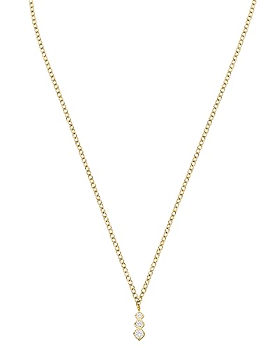 Purelei® Sparkling Kette Damen (Gold) – Halskette Damen aus langlebigem Edelstahl – Wasserfeste Kette mit Anhänger – 40–45 cm Länge verstellbar – Halskette für deinen individuellen Look von Purelei