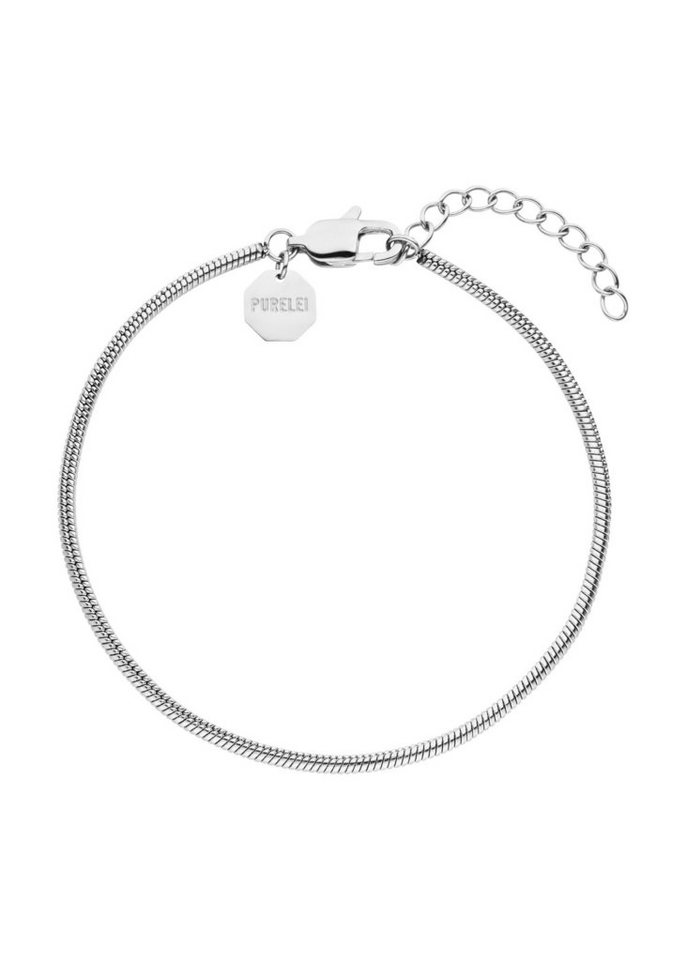 Purelei Gliederarmband Sleekness, mit Karabinerverschluss von Purelei