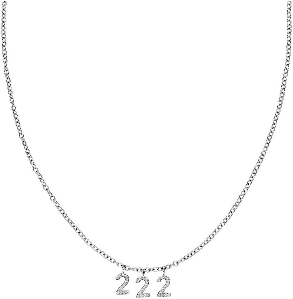 Purelei Kette mit Anhänger Schmuck Geschenk Angel Numbers, 23401, 111-222-444-777, mit Zirkonia (synth) von Purelei