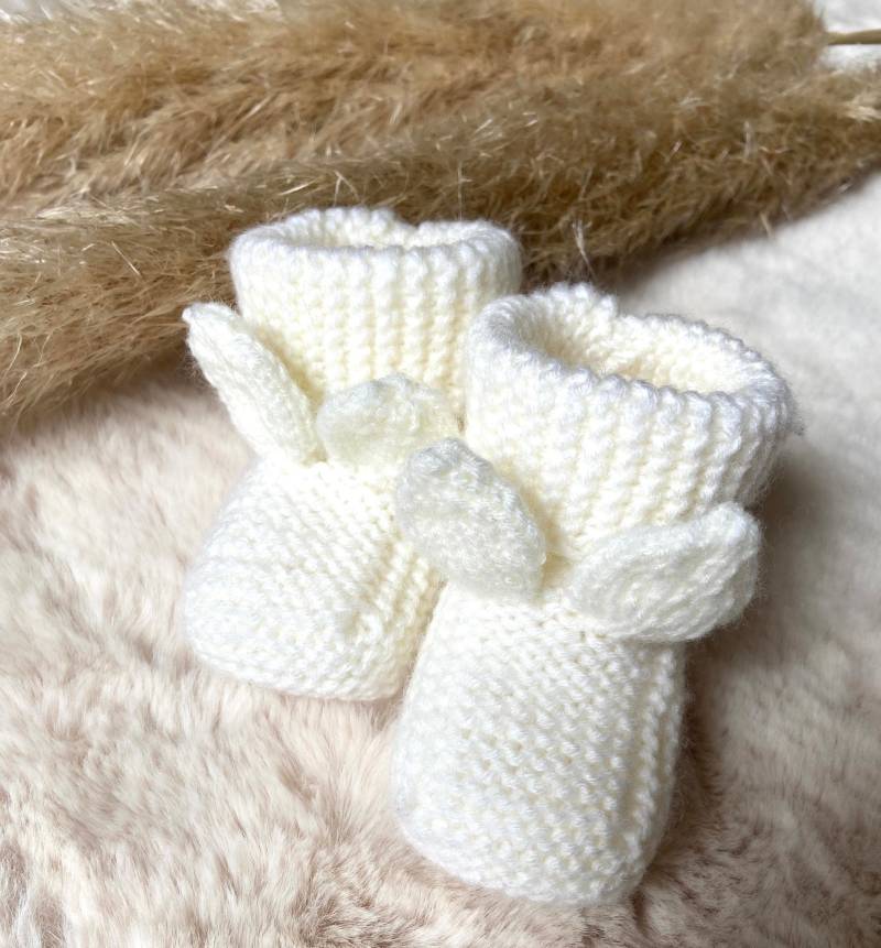 Babyhase Socken Häschen Babyschuhe Babyschuhe Mit Ohren Babysöckchen Stricksöckchen Baby Neugeborene Söckchen Merino Baby Babyhase Socken Häschen Babyschuhe Babyschuhe Mit Ohren Babysöckchen Stricksöckchen Baby Neugeborene Söckchen Merino Baby von Puremoi