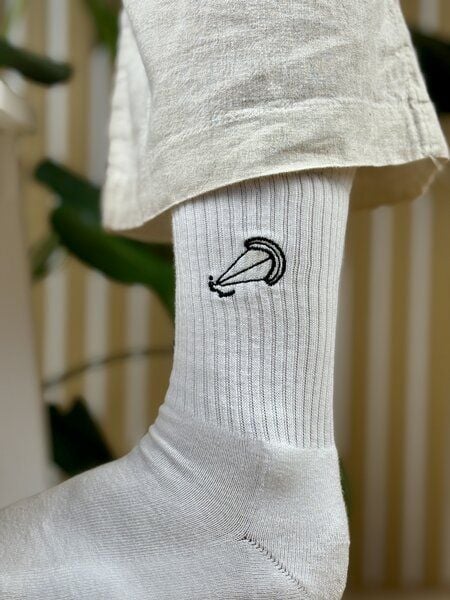 Purewater Kiter | Bio Baumwoll Socken | Bestickt von Purewater