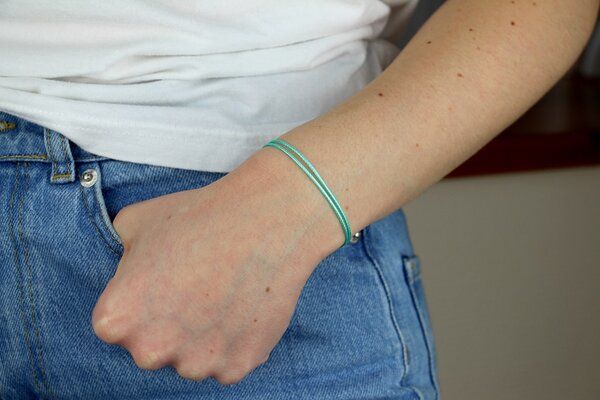 Purewater Upcycling-Armband aus Kiteleinen (Unisex) von Purewater