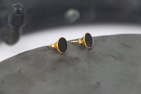 Purewater Upcycling-Ohrringe Fahrradschlauch von Purewater